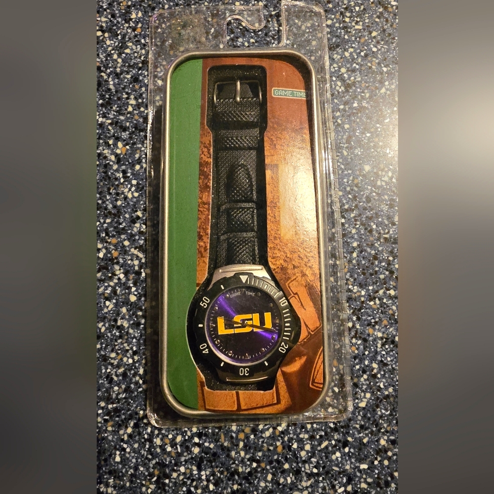 LSU Tigers Gametime officially licensed watch